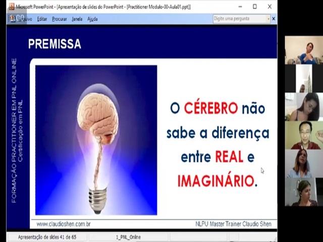 Momentos especiais do Curso de PNL Online