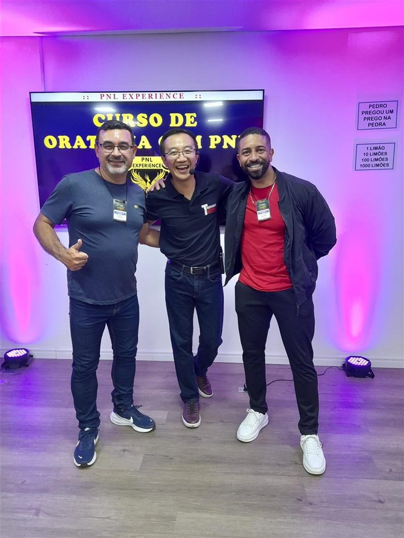 Participantes do Curso de Oratória com PNL na Vila Mariana, São Paulo