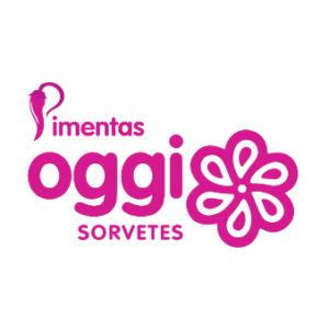 Logo Oggi Sorvetes, empresa atendida pelo Instituto Claudio Shen