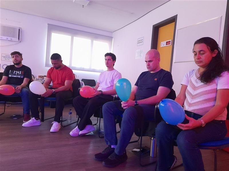 Vivência de PNL no curso de oratória em São Paulo